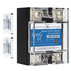 CG Solid State Relay SSR-25DA DC to AC Input 3-32VDC to Output 24-480VAC 25A Single Phase Plastic Cover…