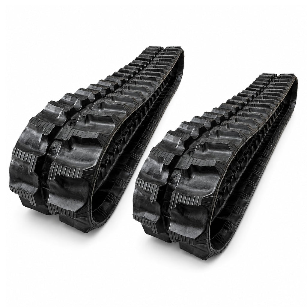 2 Rubber Tracks 230x72x43 Made for Takeuchi TB10 TB12