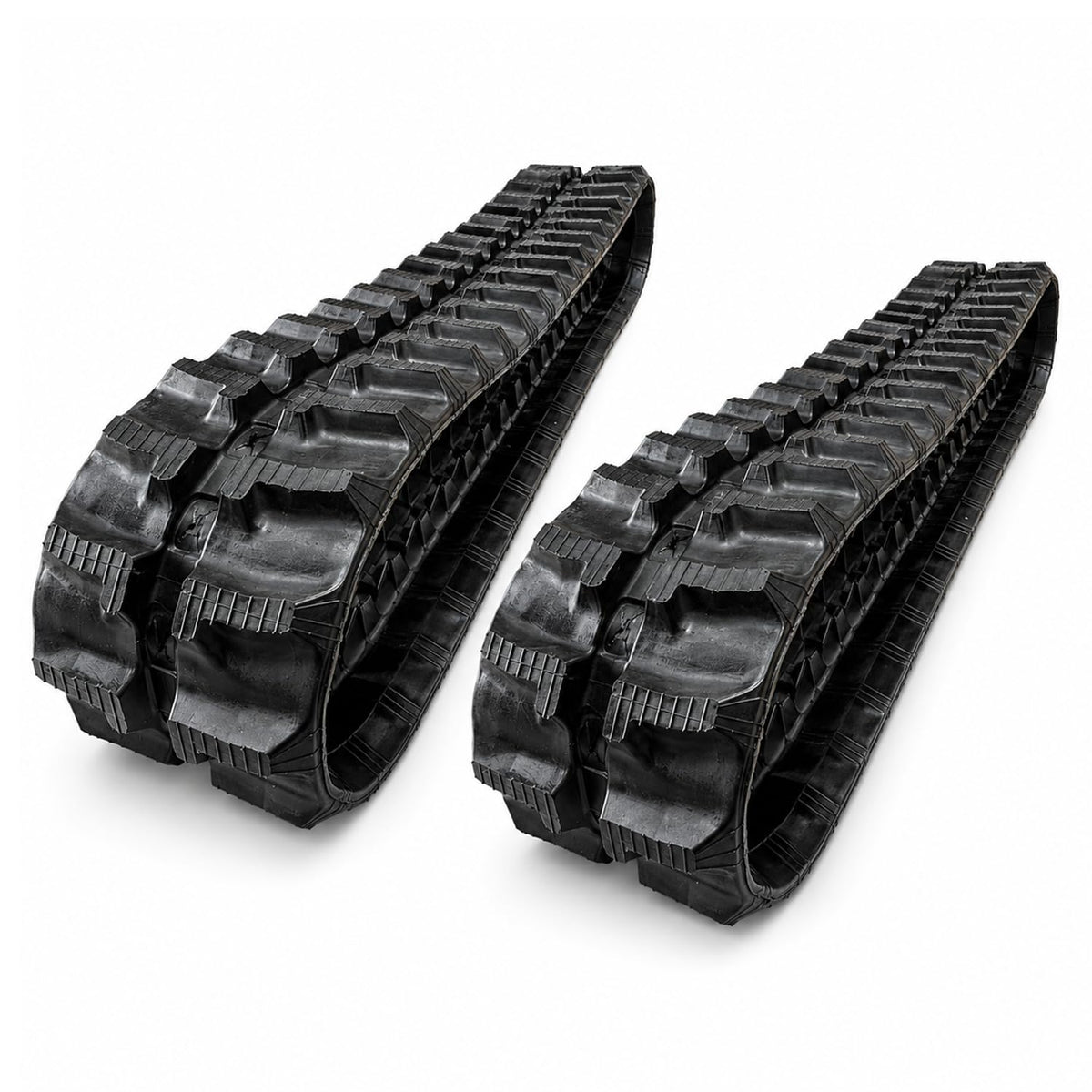 2 Rubber Tracks 230x72x43 Made for Takeuchi TB10 TB12