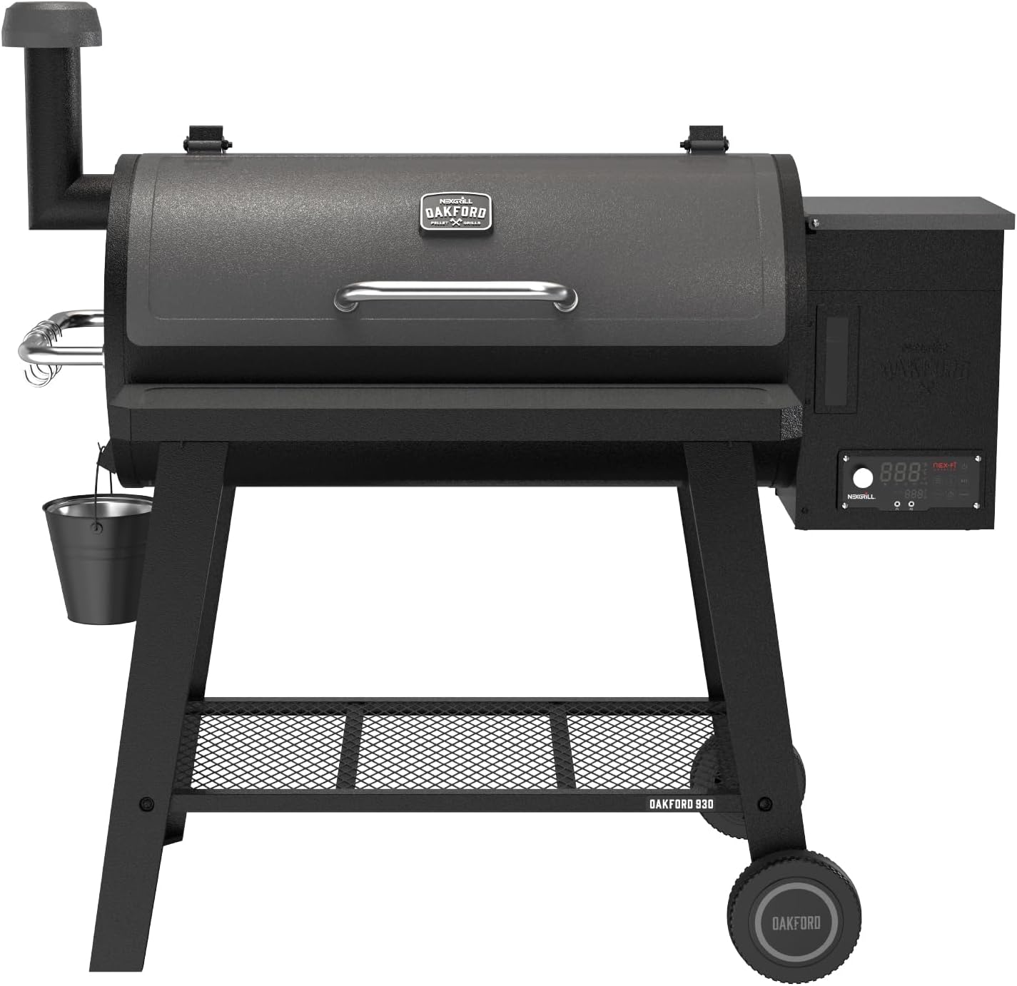 Oakford 930 Wood Pellet Smoker Grill with I-Site View Indicator & Smart App