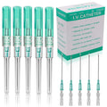 18G Catheter Piercing Needles 50Pcs IV Catheter Needles 18 Gauge Ear Nose Piercing Needles Stainless Steel Hollow