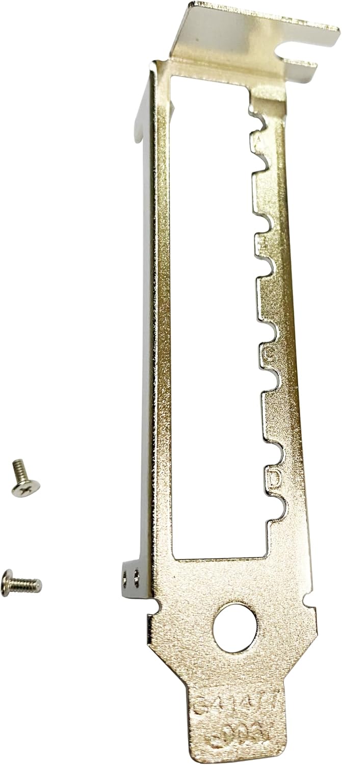 BestParts New Generic Low Profile Short Bracket Replacement for Intel X710-DA4/ I350-F4 Broadcom BCM 57840 4U