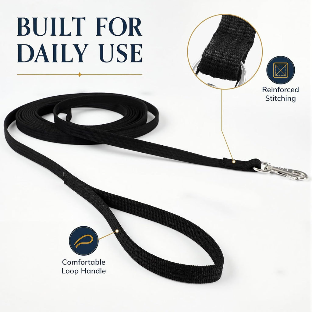 26 FT Horse Lunge Line Cotton Training Lunge Line with Heavy Snap