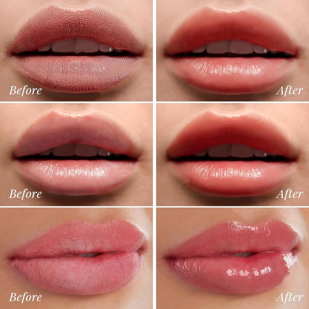 4-Pack Lip Scrub and Lip Mask Set