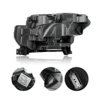 Black Headlight Assembly Compatible with 2022-2024 Ford Expedition