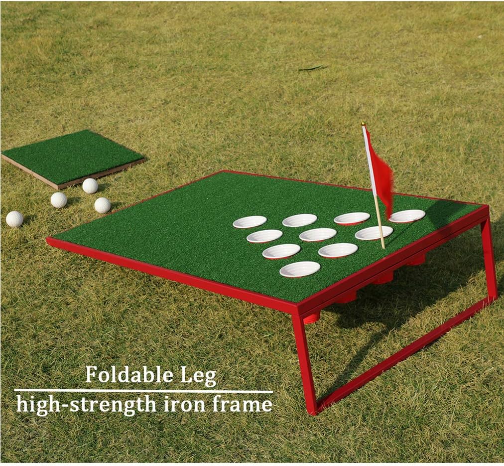 Golf Cornhole Set Exciting Golf Chipping Game Chip Shot Game for Tailgate Beach Backyard Man Cave