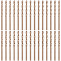 Mudder 30 Pcs 1/8" Drill Bit M35 High Speed Cobalt Drill Bit