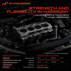 A-Premium L4 1.7L Engine Cylinder Head Gasket, Compatible with Honda