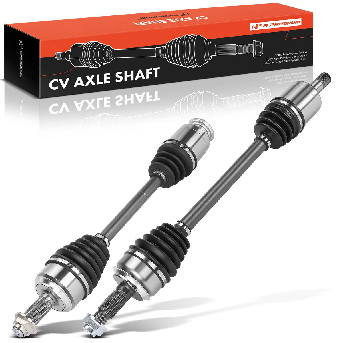 A-Premium Front CV Axle Shaft Assembly for Honda Models