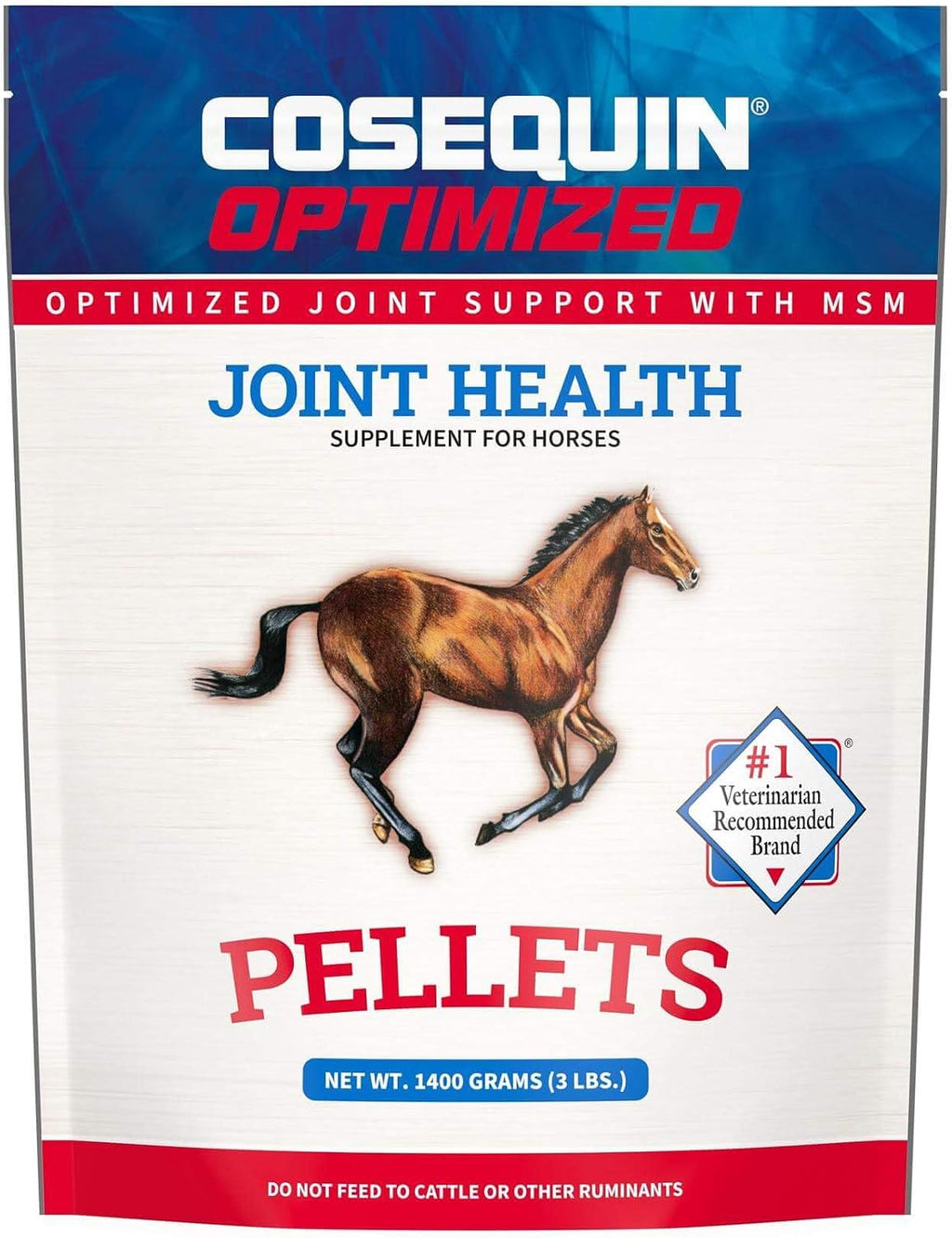 Nutramax Cosequin Optimized Horse Joint Health Supplement, Pellets, 1400g
