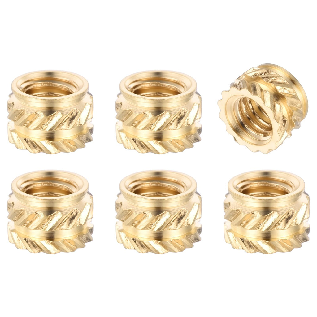 BOLTALIVON M2 x 3 x 4mm Heat Set Threaded Inserts 100Pcs