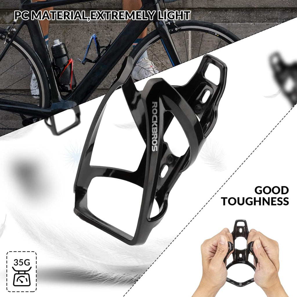 Bike Water Bottle Holder Ultralight Bottle Cages with Screws Tool | Universal Bike Cup Holder Rack for Road MTB Bike