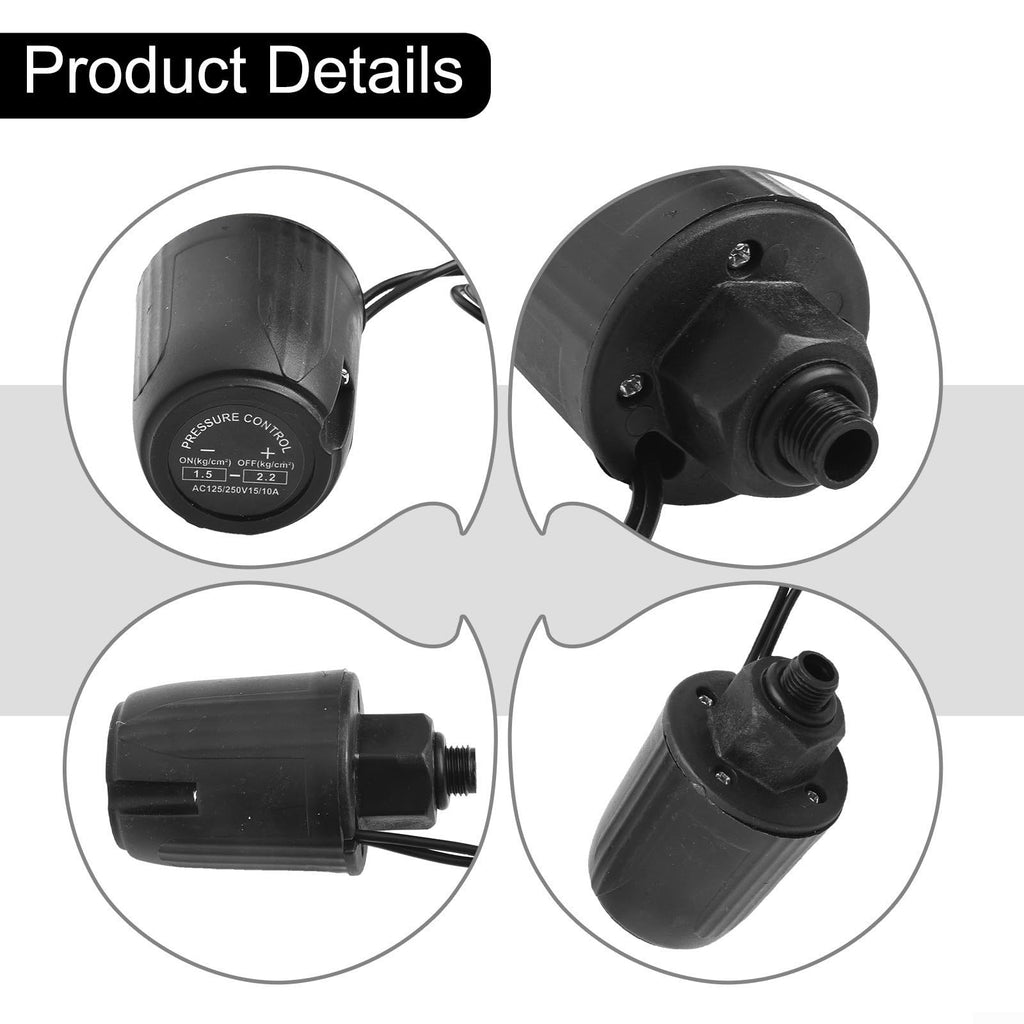 Self-Priming Water Pump Pressure Switch Controller Adjustable Mechanical