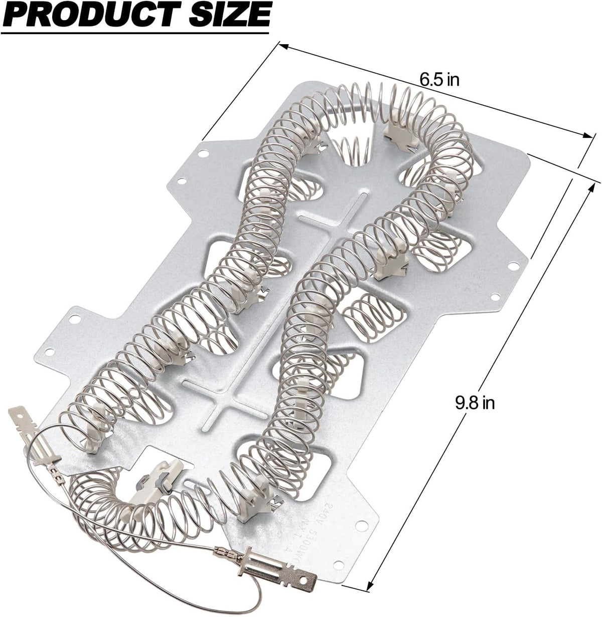 DV50F9A6EVW/A2 DV50F9A7EVP/A2 Dryer Heating Element Kit for Samsung