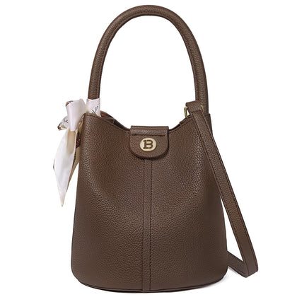 Small Crossbody Bags for Women Vegan Leather Purse Bucket bag