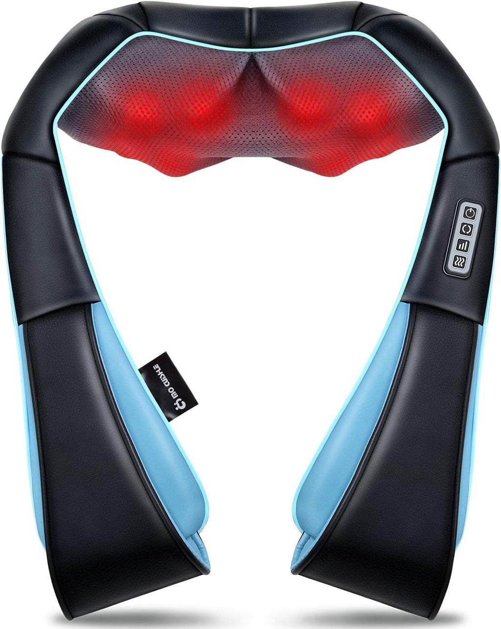 Fathers Day Dad Gifts, Shiatsu Back Shoulder and Neck Massager with Heat, Electric Deep Tissue 4D Kneading Massage