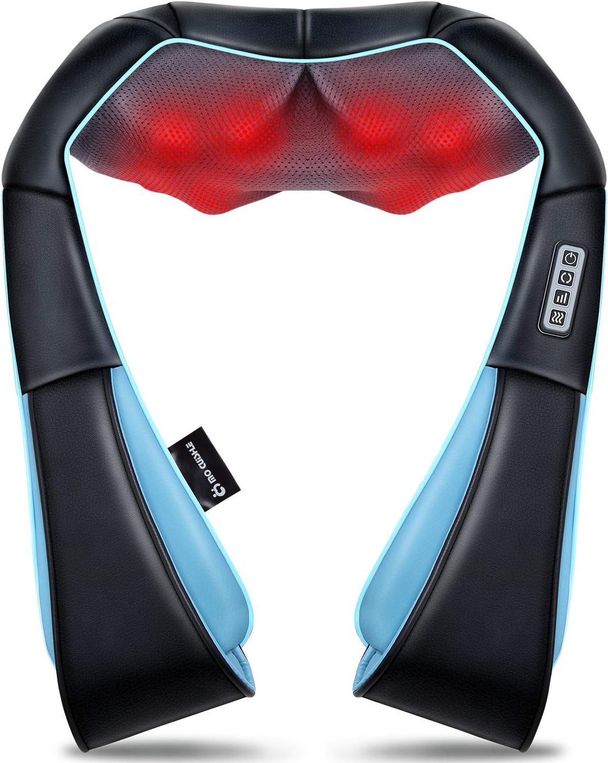 Fathers Day Dad Gifts, Shiatsu Back Shoulder and Neck Massager with Heat, Electric Deep Tissue 4D Kneading Massage