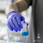 Flexx Nitrile Disposable Gloves, 4.2 Medical Exam Blue Violet 100 M