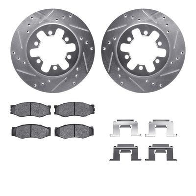 Dynamic Friction Company Front Brake Kit Fits 1985 Nissan 720