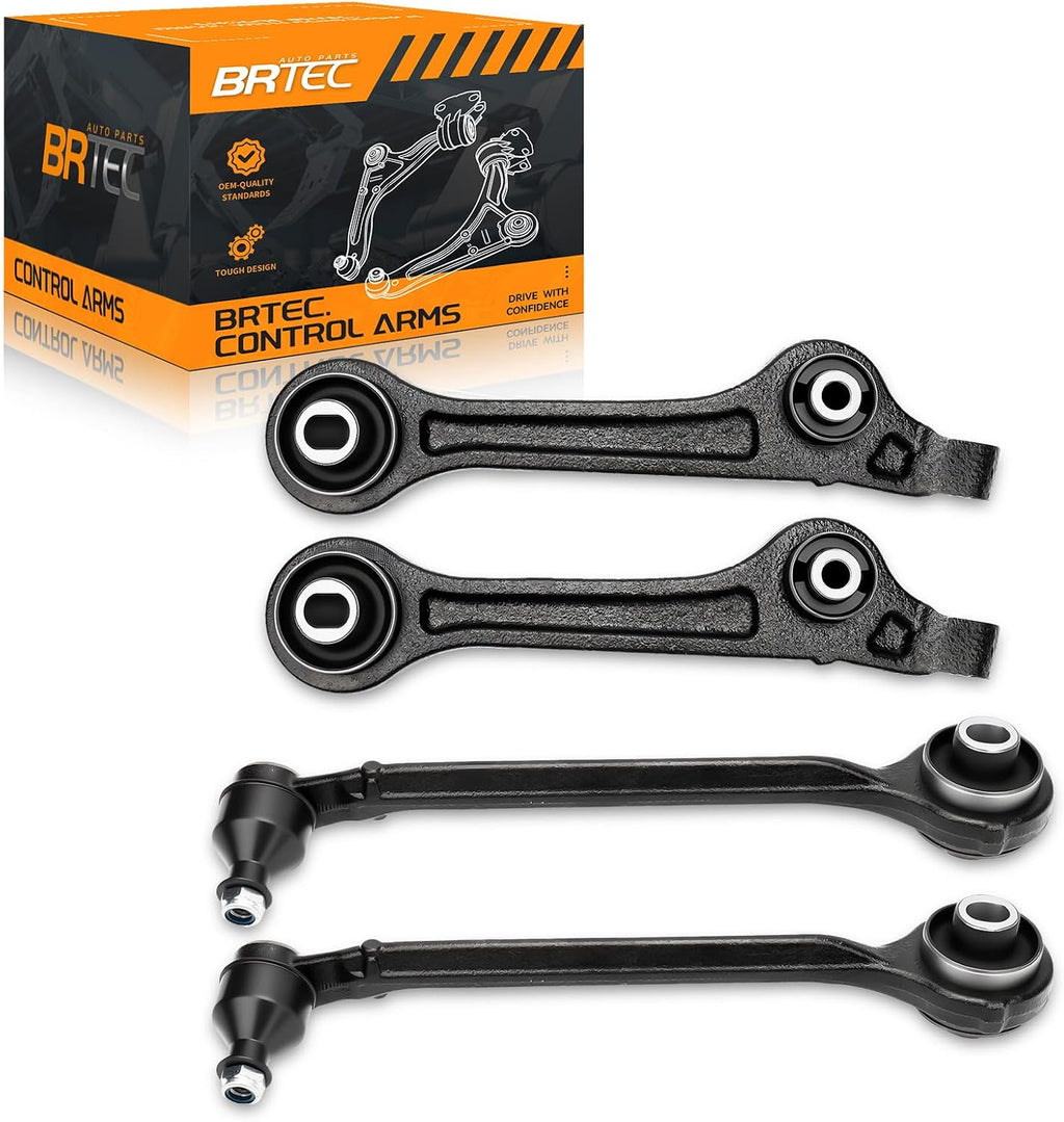 RWD Front Lower Forward & Rearward Facing Control Arms Compatible with Chrysler 300 2011-2019, Dodge Challenger Charger 2011-2019