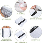 2.5 Mil 12x15.5-inch Poly Mailers Envelopes Bags, White Shipping Bags (200 Bags)