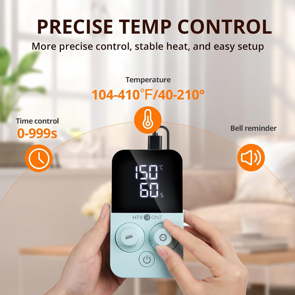 Heat Press Machine 15x15 - Swing Away Shirt Press for Sublimation | 1500W Rapid EvenHeating, Adjustable pressure knob
