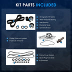 ECCPP Engine Timing Belt Kit with Water Pump Compatible with Acura
