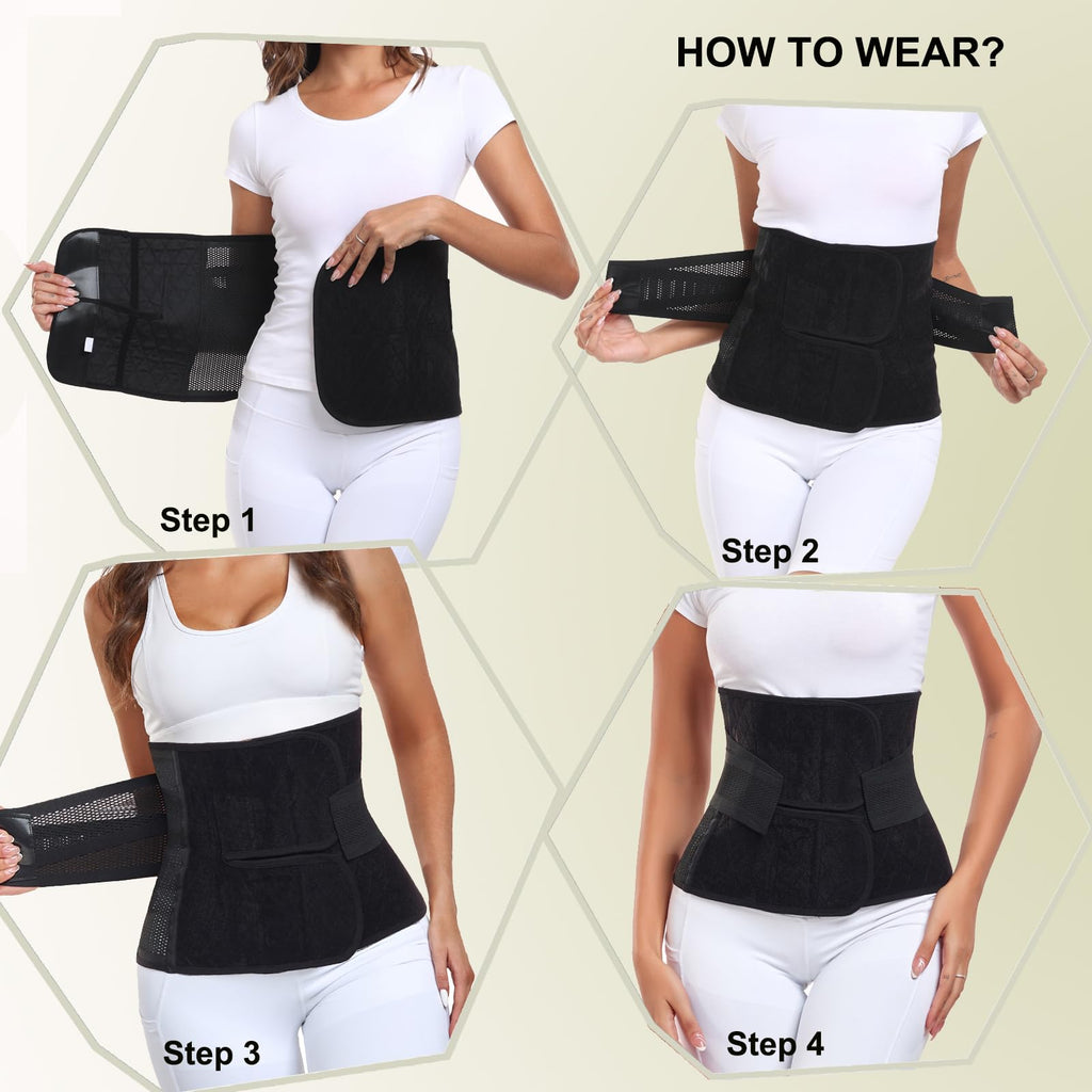 Postpartum Belly Band Belly Wrap Abdominal Binder Post Surgery