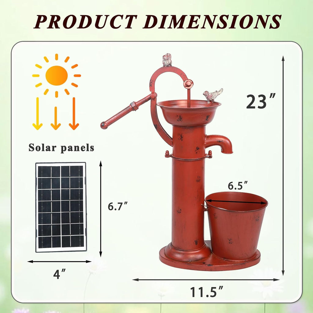 Multifunctional Solar Water Fountain,Solar Bird Bath Fountains