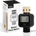 MOES Water Flow Meter, Measure Gallon/Liter Consumption and Flow Rate