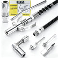 Grease Gun Accessory Kit with Quick-Release Coupler