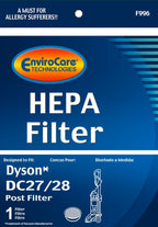 EnviroCare Replacement Vacuum HEPA Filter for Dyson DC28 and DC27 Uprights