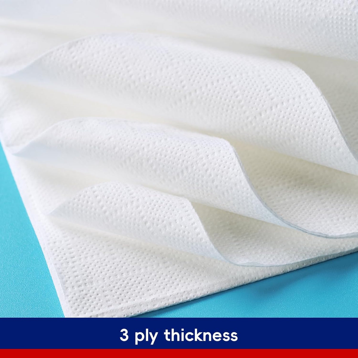 400 White Disposable 3-Ply Paper Dinner Napkins, Guest Hand Towels
