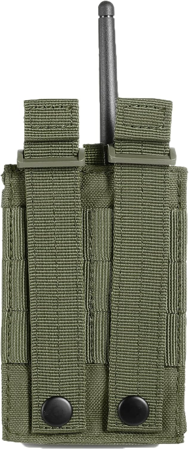 Tactical Radio Holder Radio Holster Molle Radio Pouch Universal Radio Case Military Heavy Duty Radio Bag for Police