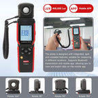 UNI-T UT381A Digital Illuminance Meter, 400000 Lux Light Meter