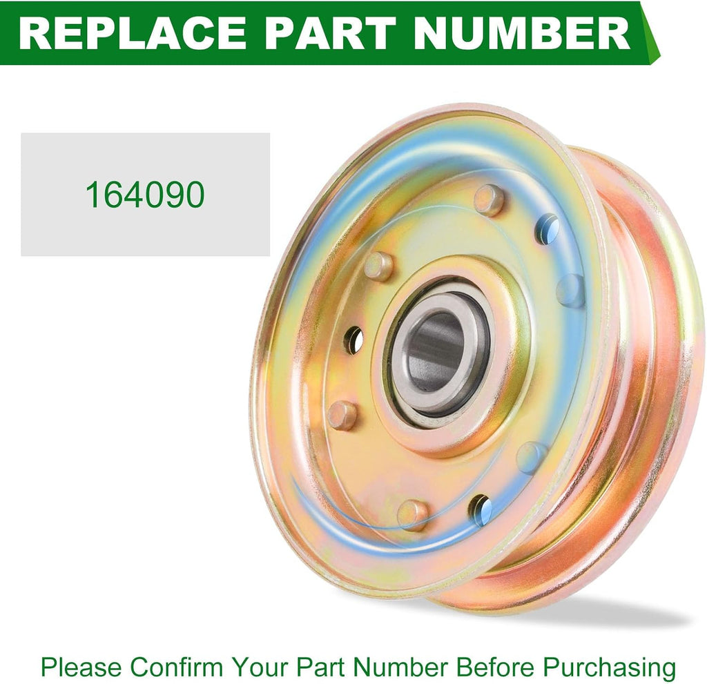 164090 Idler Pulley Fit for King Kutter RFM Series 4' 5' and 6' Finish Mowers