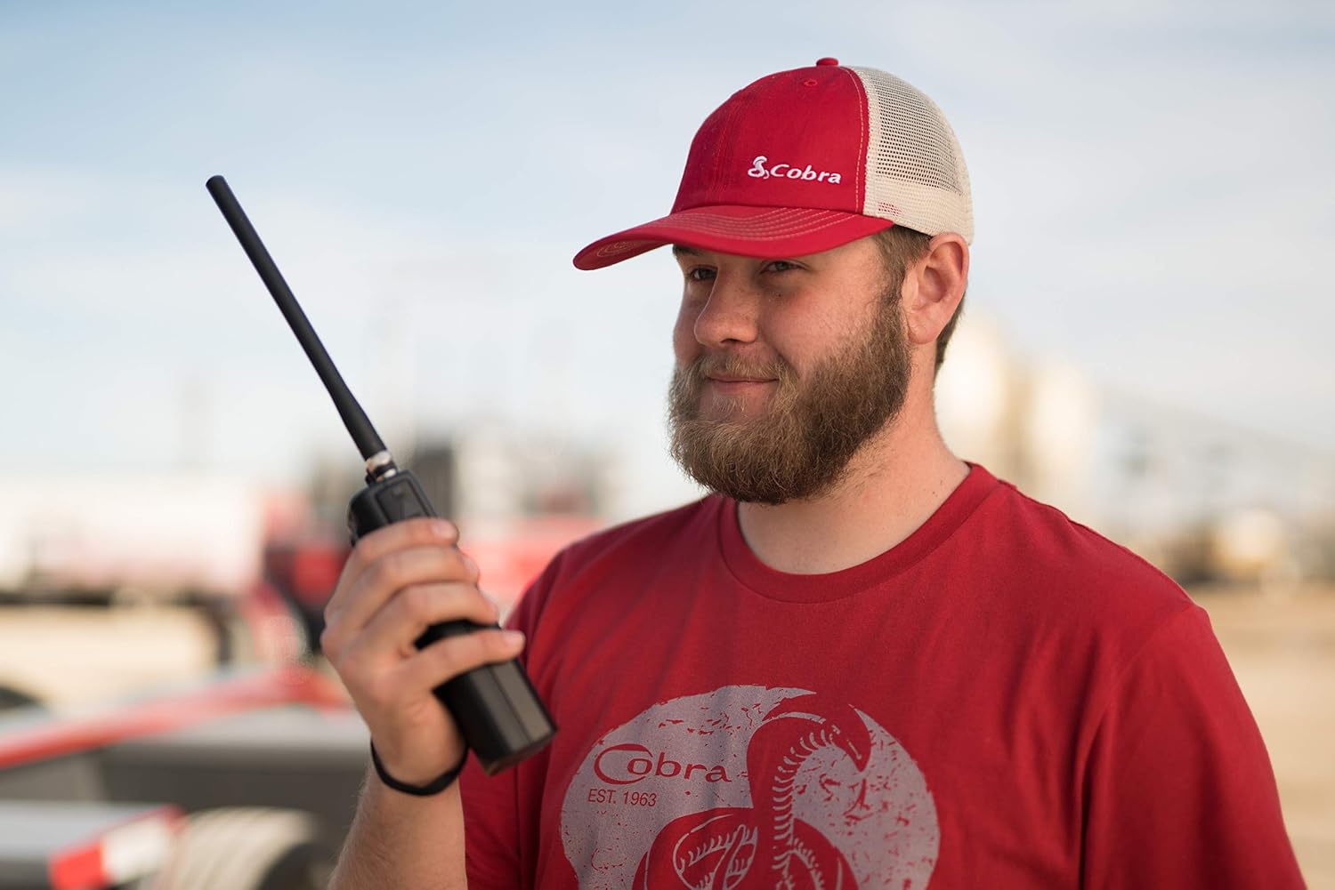 HHRT50 Road Trip Cb Radio,2-Way Handheld Cb Radio with Rooftop Magnet Mount Antenna, NOAA Channels, Dual Watch, 40