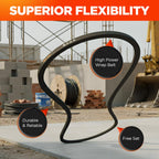 PIX A82/4L840 Wrapped V-Belt, 84" OC x 1/2" W, Pack of 2