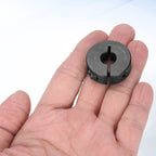 uxcell 2pcs Single Split Shaft Collar 10mm Carbon Steel Black Oxide