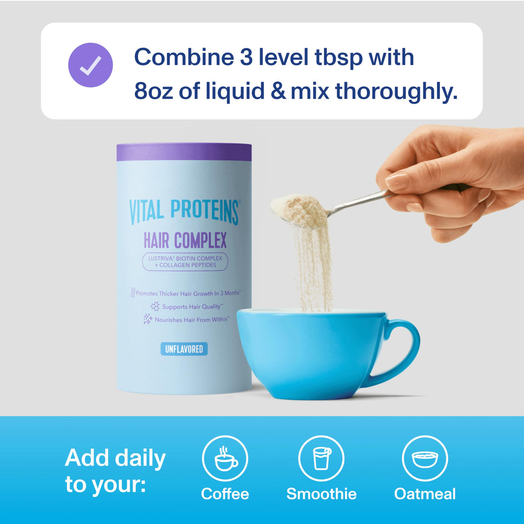 Collagen Peptides + Biotin, Unflavored, 11.4oz