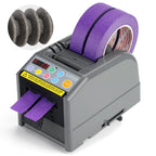 Upgraded Ceramic Roller Automatic Ribbon Cutting Machine, Automatic Tape Dispenser,Tape Width 6-60mm,Length 5-999mm