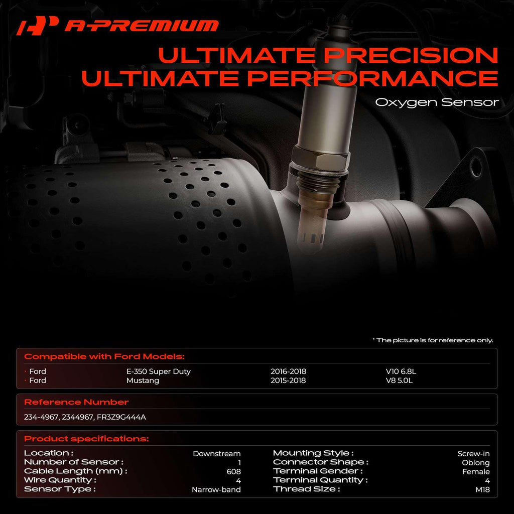 A-Premium O2 Oxygen Sensor, Compatible with Ford