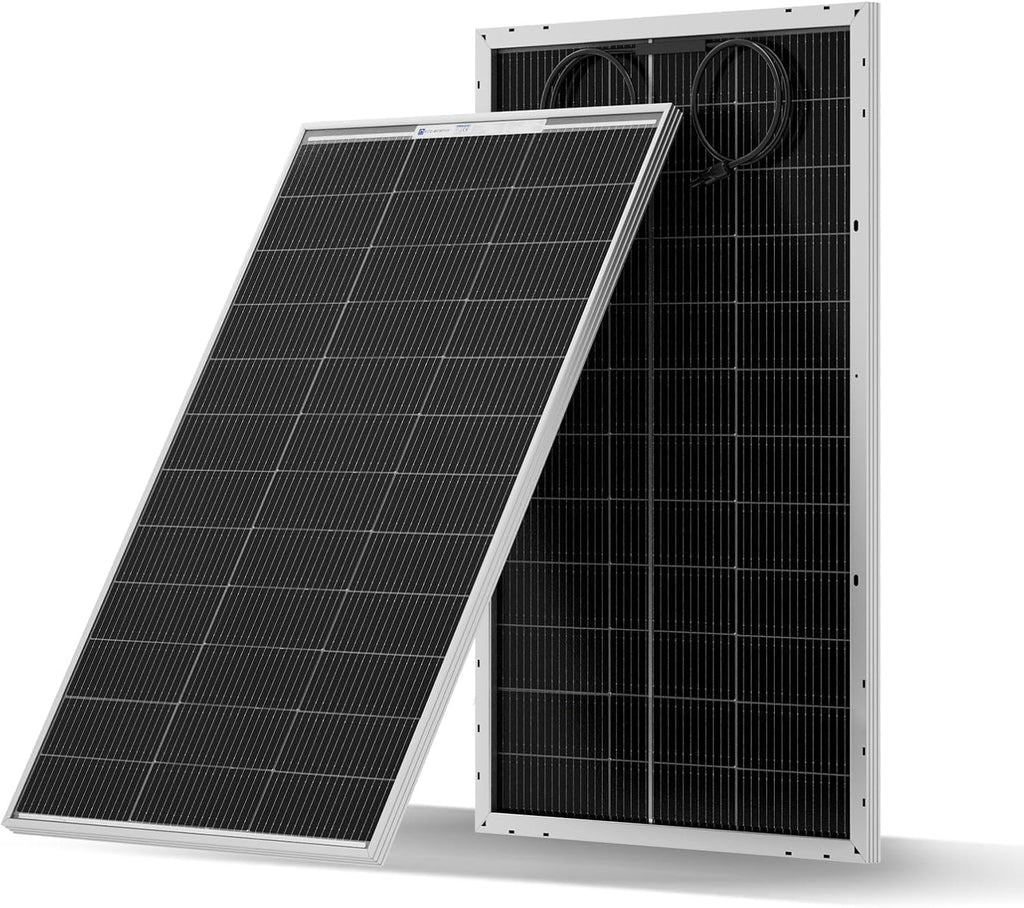 100 Watt Solar Panel 18 Volt Monocrystalline Solar Panel High Efficiency Module RV Marine Boat Caravan Off Grid | 25%