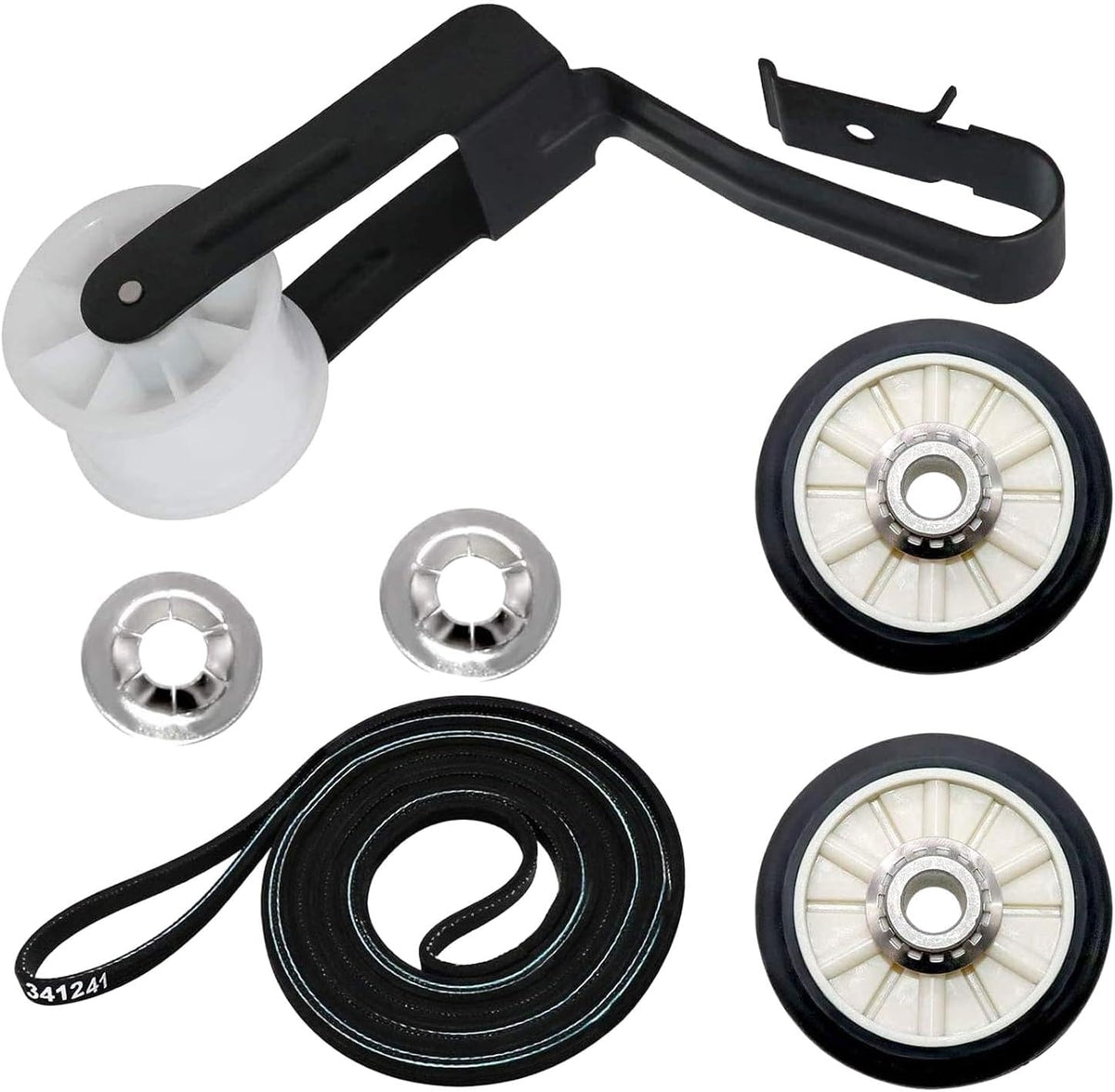 Dryer Maintenance Repair Kit - Universal Parts for Whirlpool for Kenmore for Amana EAP373087 AP3131942 PS373087 WED4890XQ0 WED4890XQ1 WED4890XQ2 WED5590SQ0 KEYS850LT0 KGYS700JT2 KGYS700LQ0 IP80000