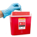 Sharps Container - Large Sharps Containers for Home Use, Needle Disposal | 5 Quart (Pack of 1), Wall Mount