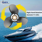 VIF Boat Propeller for Mercury 30-70hp 13 Spline 13p 9p 10p 11p 14p 15p