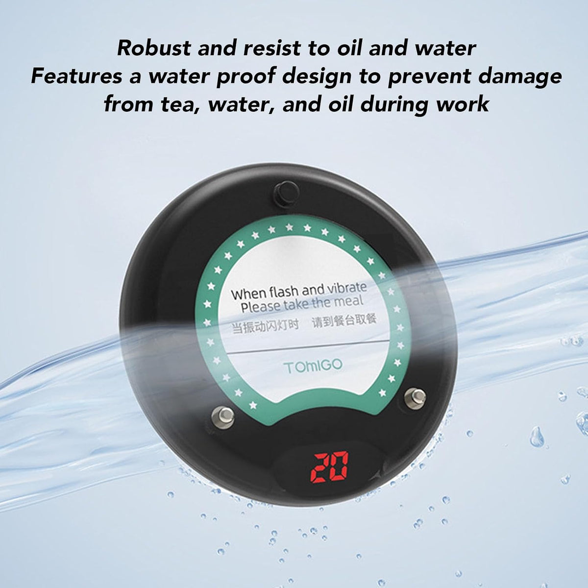 Restaurant Pager System. Wireless Water Proof Calling System for Food Cafes