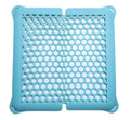 DEDEYA Silicone Dishwasher net/Basket for Small Parts, Mesh Bag (Light Blue)