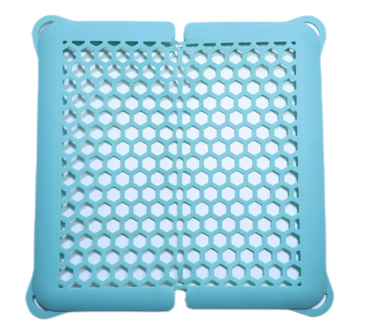 DEDEYA Silicone Dishwasher net/Basket for Small Parts, Mesh Bag (Light Blue)