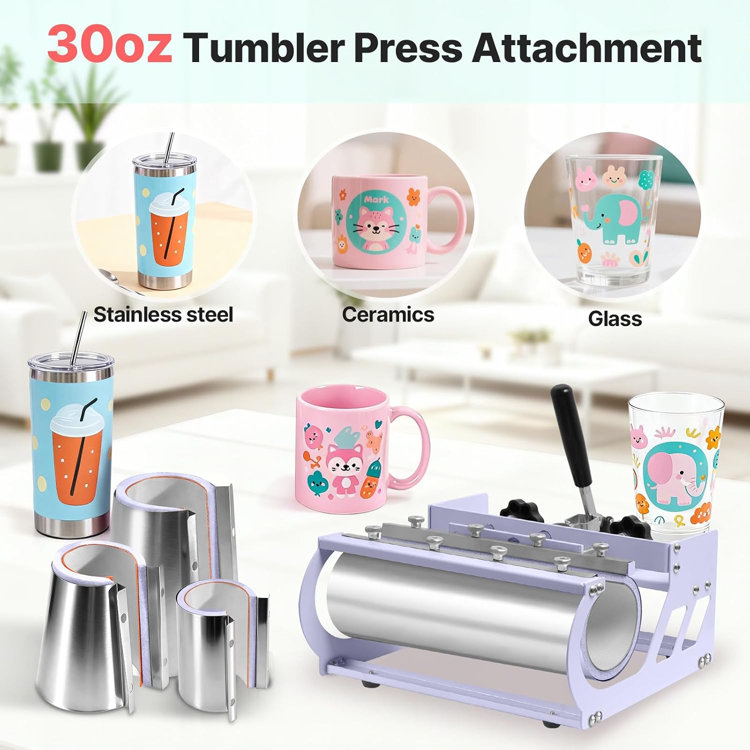 15x15 Inch 8 in 1 Swing Away Heat Press Machine for T Shirts | For DIY Creators & Small Businesses, Create T-Shirts